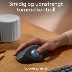 Logitech Ergo M575S Trådløs mus med styrekule