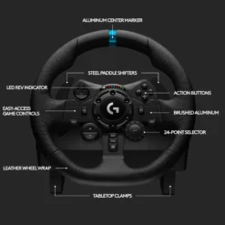 Logitech G 923 Driving Force Ratt for Playstation og PC