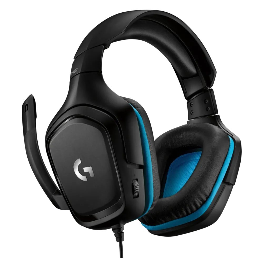 Logitech G 432 Gamingheadset med surroundlyd