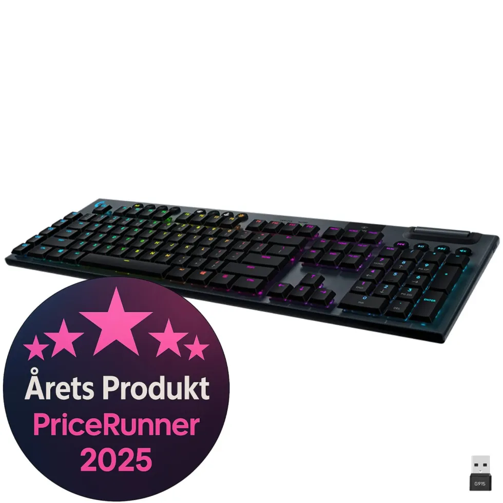 Logitech G 915 Lightspeed Mekanisk tastatur GL Tactile