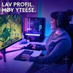 Logitech G515 Lightspeed TKL Trådløst gamingtastatur Linear Svart