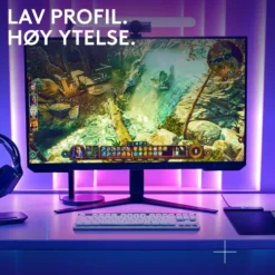 Logitech G515 Lightspeed TKL Trådløst gamingtastatur Tactile Hvit