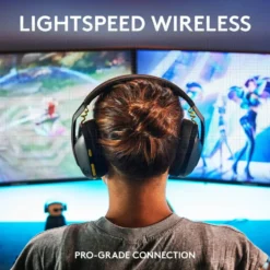 Logitech G 435 Lightspeed Trådløst gamingheadset Svart & Neongul