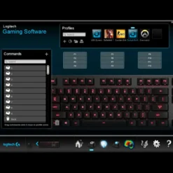 Logitech G 513 Mekanisk tastatur Carbon Tactile