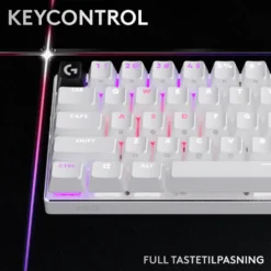 Logitech G PRO X 60 Lightspeed Trådløst gamingtastatur Tactile White