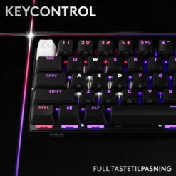 Logitech G PRO X 60 Lightspeed Trådløst gamingtastatur Linear Black