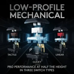 Logitech G 915 TKL Mekanisk tastatur GL Clicky Svart