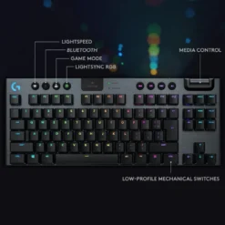 Logitech G 915 TKL Mekanisk tastatur GL Clicky Svart