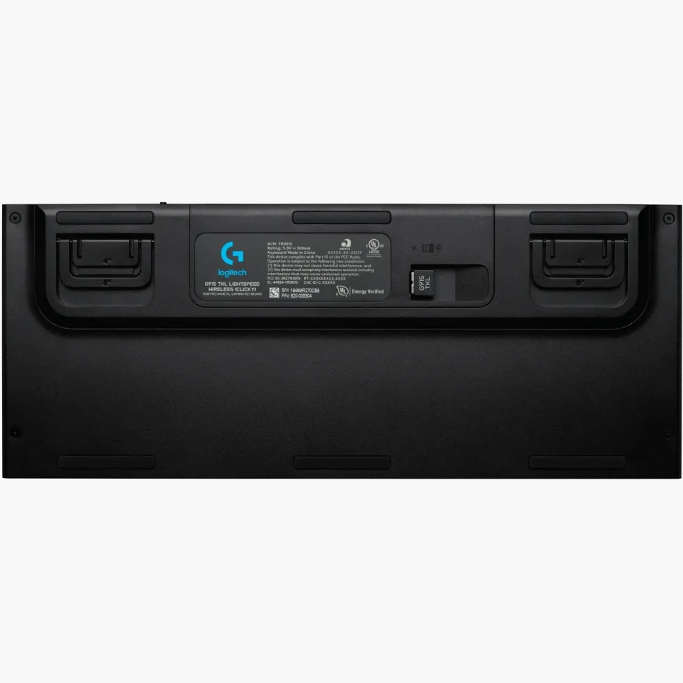 Logitech G 915 TKL Mekanisk tastatur GL Clicky Svart