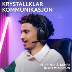 Logitech G321 Trådløst gamingheadset Svart