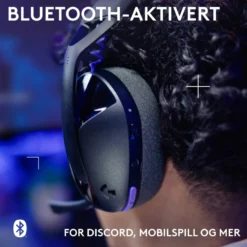 Logitech G321 Trådløst gamingheadset Svart