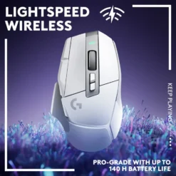 Logitech G 502 X Lightspeed Trådløs gamingmus Hvit