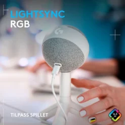 Logitech G Yeti Orb Hvit