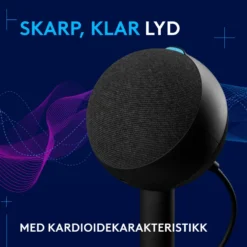 Logitech G Yeti Orb Svart
