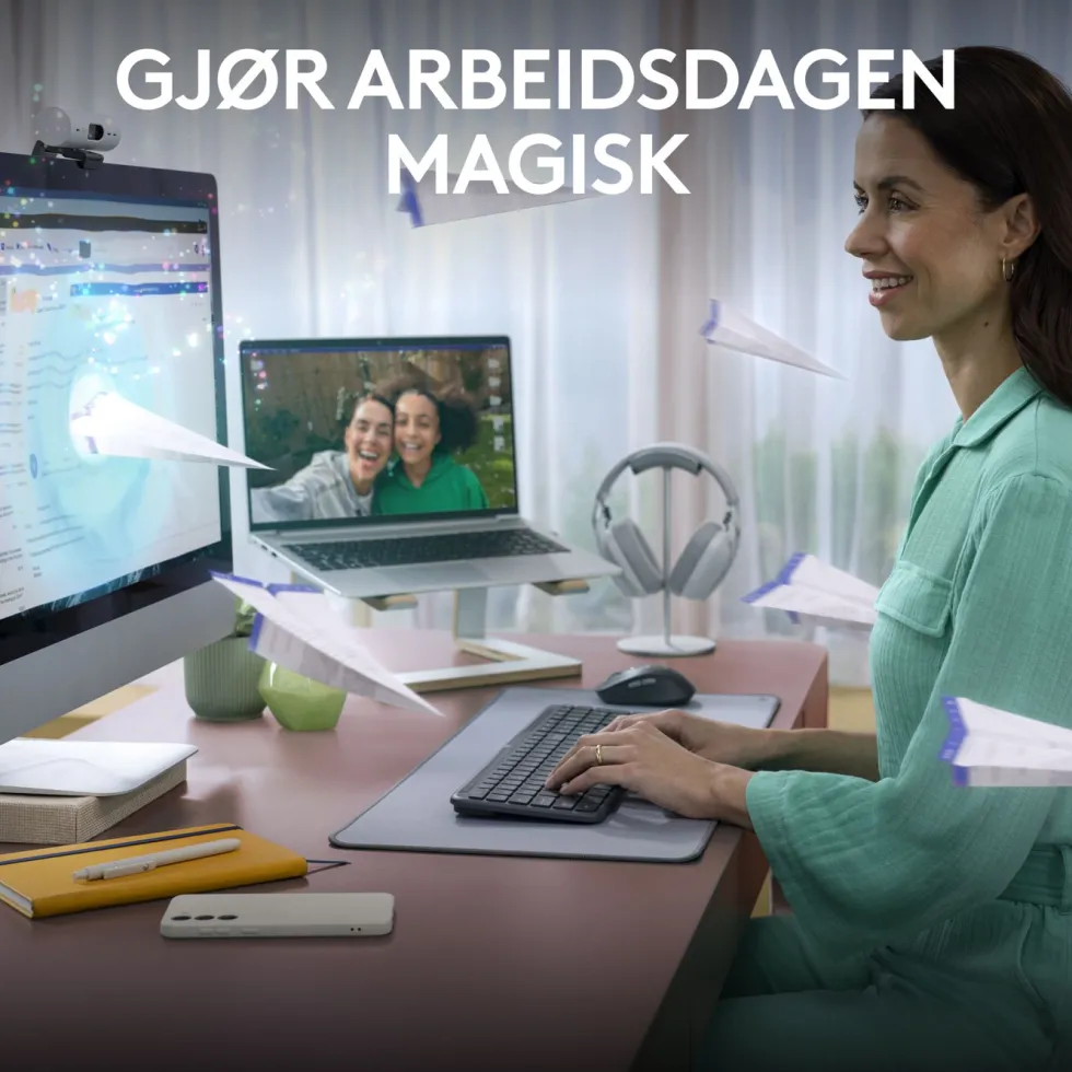 Logitech K950 Signature Slim Trådløst tastatur