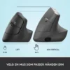 Logitech Lift Vertikal datamus Graphite