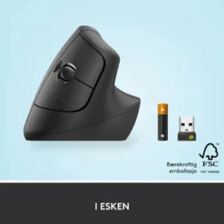 Logitech Lift Vertikal datamus Graphite