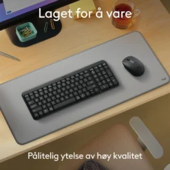 Logitech MK250 Trådløst tastatur med mus