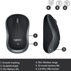Logitech MK330 trådløst tastatur og mus