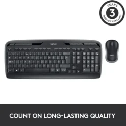 Logitech MK330 trådløst tastatur og mus