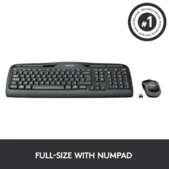 Logitech MK330 trådløst tastatur og mus