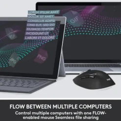 Logitech MK850 Trådløst tastatur og mus