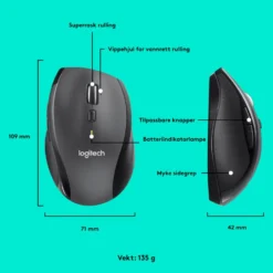 Logitech M705 trådløs datamus