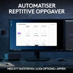 Logitech MX Keys S COMBO Trådløst tastatur og Mus