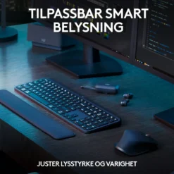 Logitech MX Keys S COMBO Trådløst tastatur og Mus