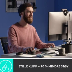 Logitech Mx Master 3s Trådløs datamus Graphite