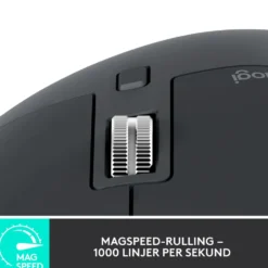 Logitech Mx Master 3s Trådløs datamus Graphite