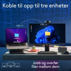 Logitech Mx Master 3s Trådløs datamus Grafitt, Bluetooth-utgave