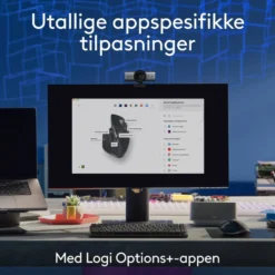 Logitech Mx Master 3s Trådløs datamus Grafitt, Bluetooth-utgave