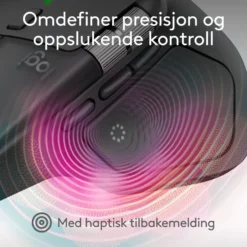 Logitech MX Master 4 Trådløs ergonomisk mus Graphite