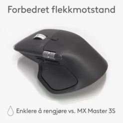 Logitech MX Master 4 Trådløs ergonomisk mus Graphite
