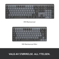 Logitech Mx Mechanical Mekanisk tastatur Brown Tactile Quiet