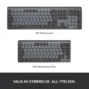 Logitech Mx Mechanical Mini Trådløst mekanisk tastatur Brown Tactile Quiet