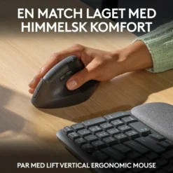 Logitech Mx Wave Keys Trådløst og ergonomisk tastatur