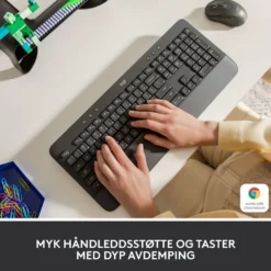 Logitech Signature K650 Trådløst tastatur Graphite