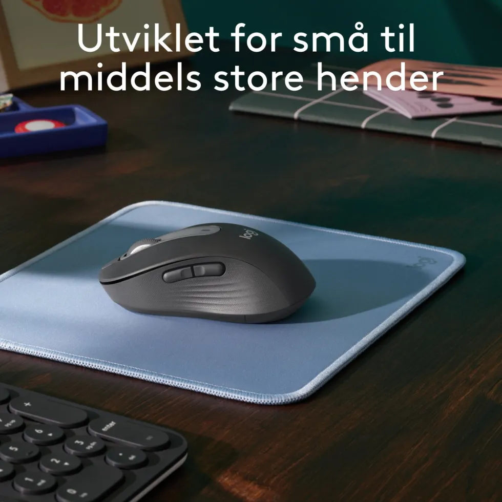 Logitech Signature M650 Trådløs datamus Graphite