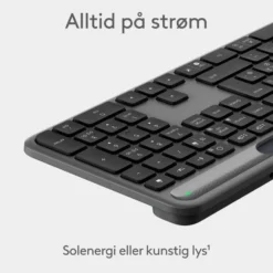 Logitech Signature Slim Solar+ Trådløst tastatur