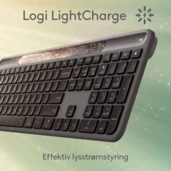 Logitech Signature Slim Solar+ Trådløst tastatur