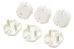 Luxorparts Barnesikring for stikkontakter 6-pakning.