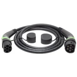 Luxorparts BEV Type 2 Ladekabel for elbil 22 kW 3-faset 2,5 m