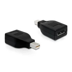 Luxorparts Displayport-adapter, svart