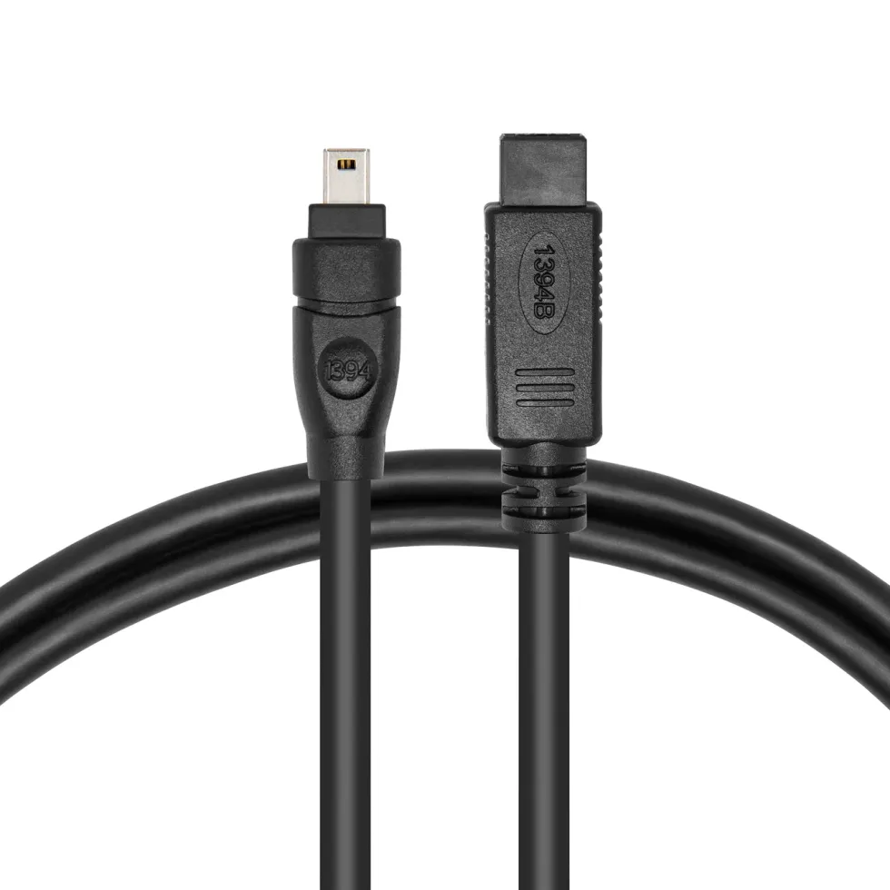 Luxorparts Firewire 800-kabel 9-pin til 4-pin