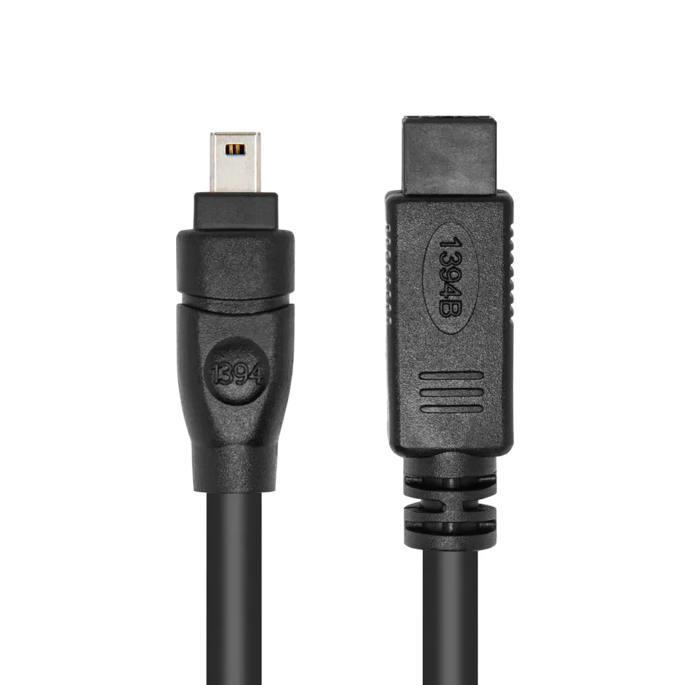 Luxorparts Firewire 800-kabel 9-pin til 4-pin