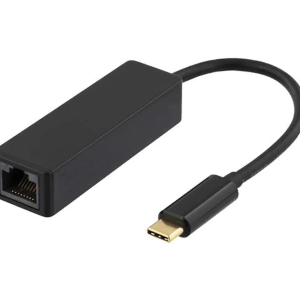 Luxorparts Gigabit-nettverkskort USB-C Svart
