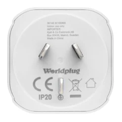 Luxorparts Jordet reiseadapter Australia, Kina