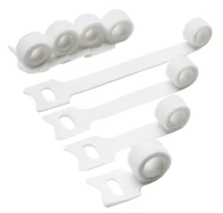 Luxorparts Kabelsamler 8-pk. Hvit